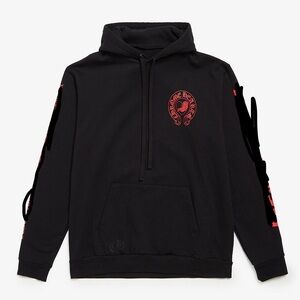 Black Graphic Hoodie